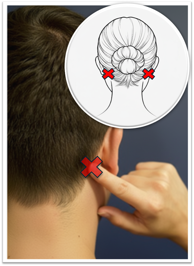 Occipital trigger point